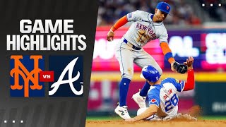 Mets vs. Braves Game Highlights (4\/8\/24) | MLB Highlights
