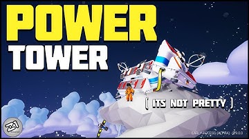 Building a POWER TOWER ! Solar Power All the Time! Astroneer Update 9.0 E7 | Z1 Gaming