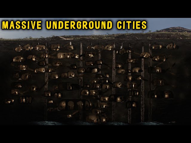 Underground Cities From The Ice Age - Derinkuyu class=