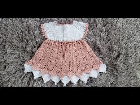 youtube vestido de croche infantil
