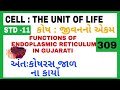 FUNCTIONS OF ENDOPLASMIC RETICULUM IN GUJARATI || અંતઃકોષરસ જાળ ના કાર્યો