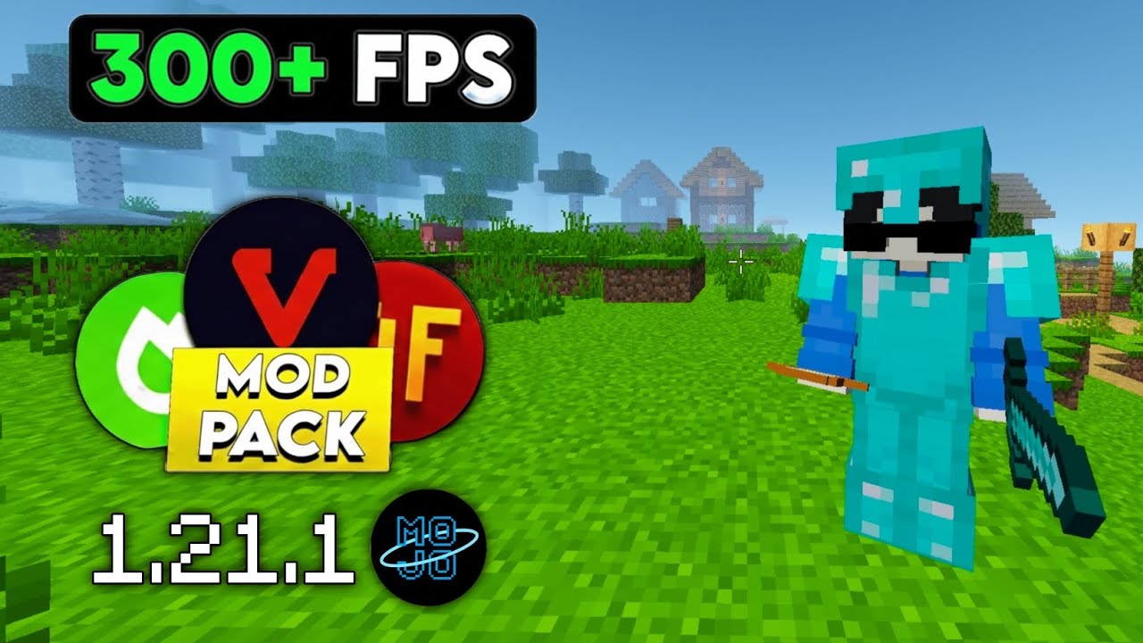 Best FPS Boost Modpack for 1.21.1 Mojo Launcher. - YouTube