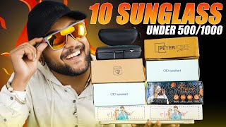 Top 10 Best Sunglasses Under 500/1000 For Men/Women 🔥 Sunglass Haul  2024 | ONE CHANCE