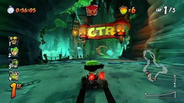 Crash Team Racing "Nitro Fueled": Online Race #8 (Mystery Caves) [1080 HD]