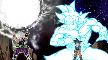 Broly DBS MUI V2 OP (New) VS Manga Goku V3 OP in #Jumpforce #Mugen