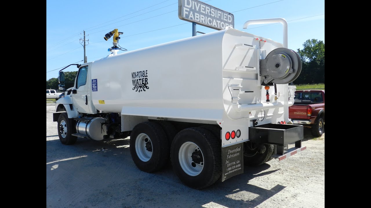 DFI Water Truck Training Video In Cab Monitor YouTube