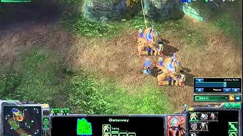 Starcraft 2 - Zealot Proxy Rush