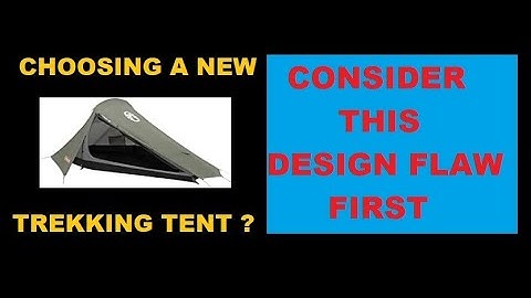 SHEER WALL TENTS (a bad design)...??? bexbugoutsurvivor