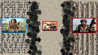 Tanya vs Boris - Flak Battle - Red Alert 2