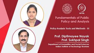 LEC 24: Policy Analysis Tools and Methods - III