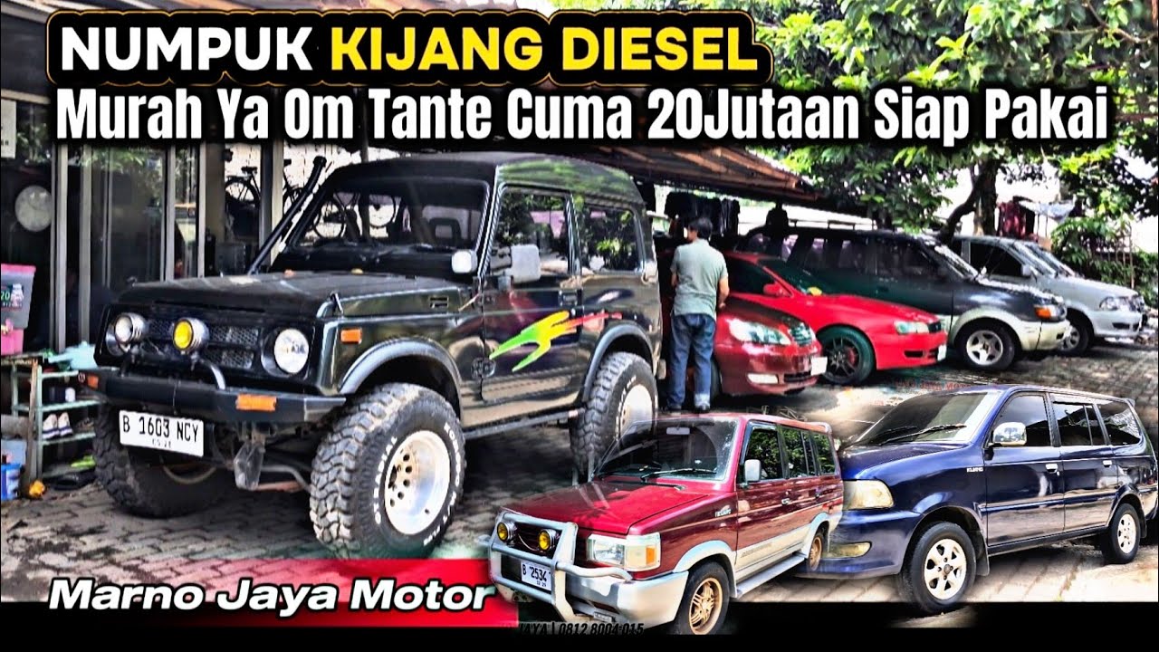 Surganya Kijang Diesel Marno Jaya Motor Mobil Bekas Murah Mulai 20Jutaan Siap Kirim Se-Indonesia