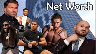 Net Worth of the Richest people in Boxing 2022!!