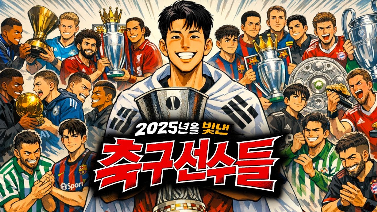 2025를 빛낸 축구 선수들