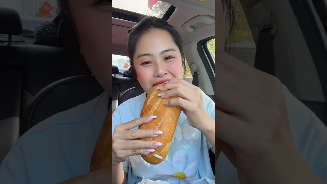 Lâu không ăn bánh mì Huynh Hoa lại thèm #dungthichan #mukbang #food 