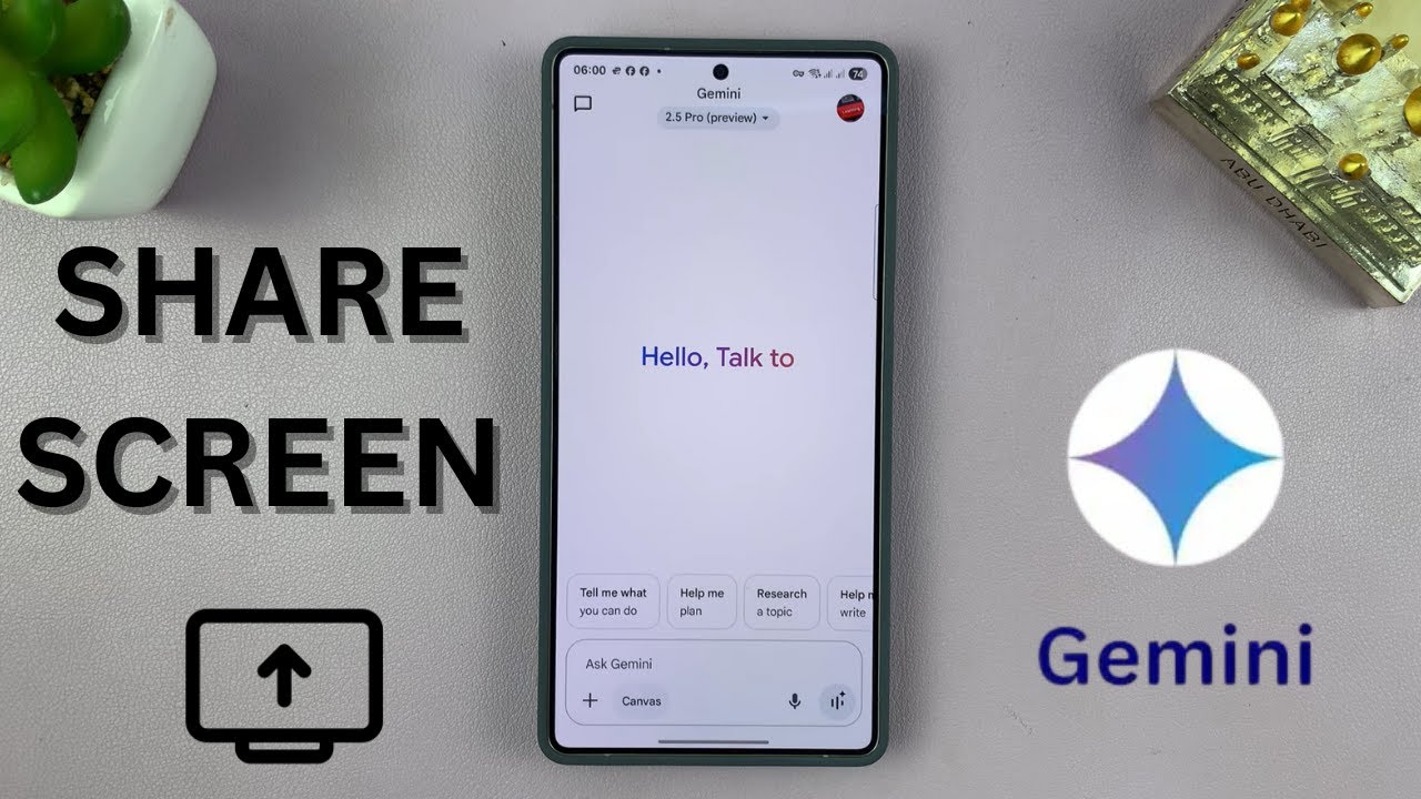 How To Share Screen With Gemini