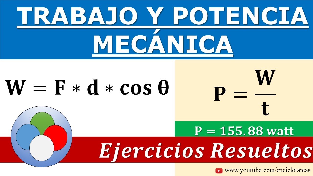 Ejercicios Resueltos De Trabajo Y Energia Mecanica www.youtube.com