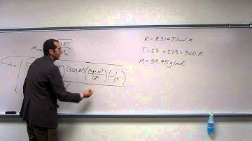 Root Mean Square Velocity 002