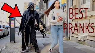 Compilation halloween: Grim Reaper Scare Prank #1