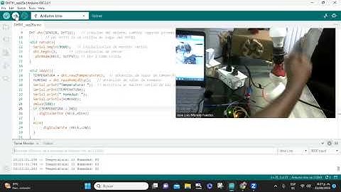 Sensor de temperatura y humedad DHT11 o 22, Arduino y relé