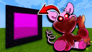 How To Make A Portal To The EVIL PICKY PIGGY Dimension in Minecraft PE