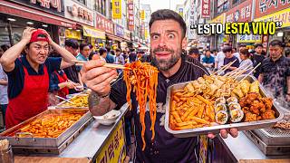 Comiendo Comida Callejera En Corea Del Sur Por Primera Vez