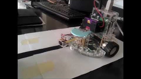 ROBBO Kit Together the line and touch sensor