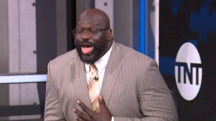 Shaq almost throws up saying Rudy Gobert is dominating vs Lakers 😂
