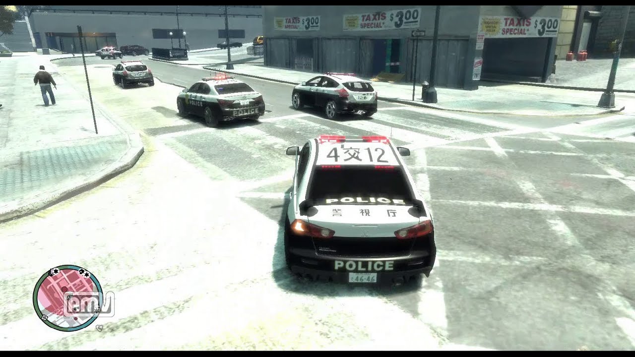 [LCPDFR] GTA4で白黒パトカー勤務 その6 Japanese police car in GTA IV [GTA4プレイ動画6]