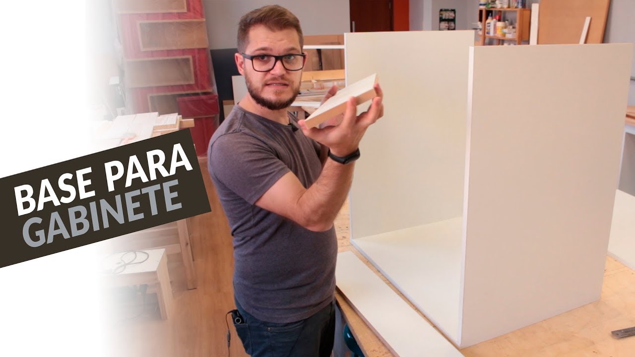 Como Hacer Gabinetes de Madera -  parte  2 (marco para estructura de gabinete) / frame cabinet build