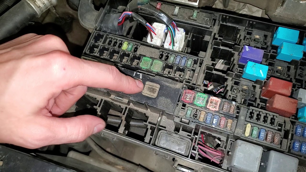 2007 Toyota Tacoma Blower Fuse Location