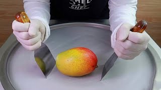 Mango ice cream with oats- ايس كريم مانجو مع شوفان صحي ولذيذ?