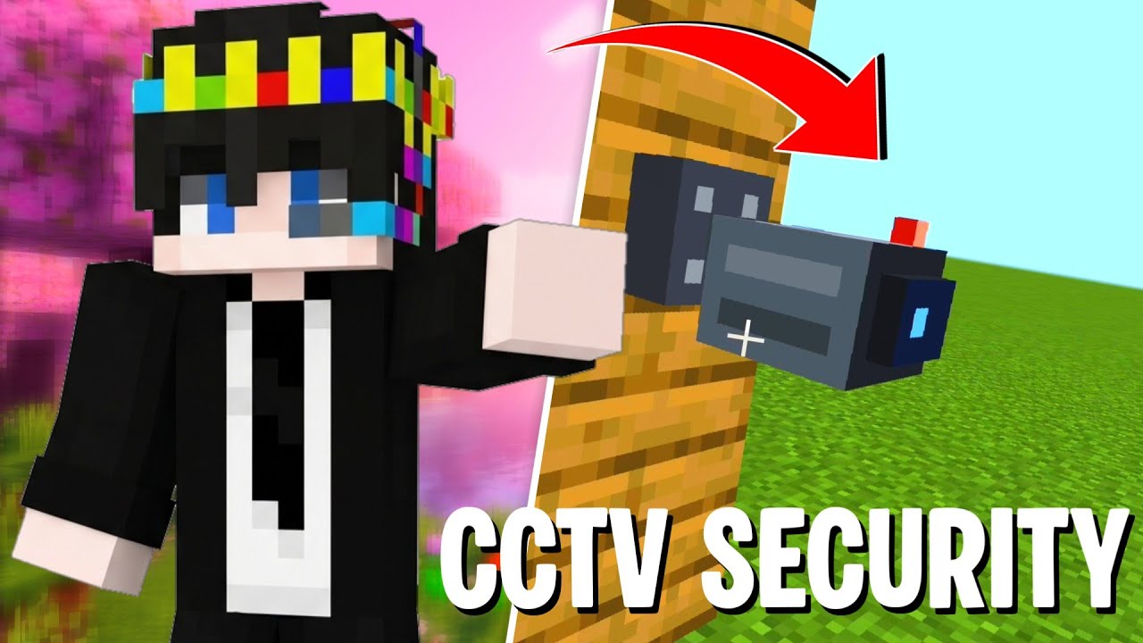 How to Make a WORKING CCTV Camera in Minecraft - YouTube