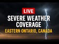 LIVE!! Possible Severe Storms In The Ottawa Area 07-03-25