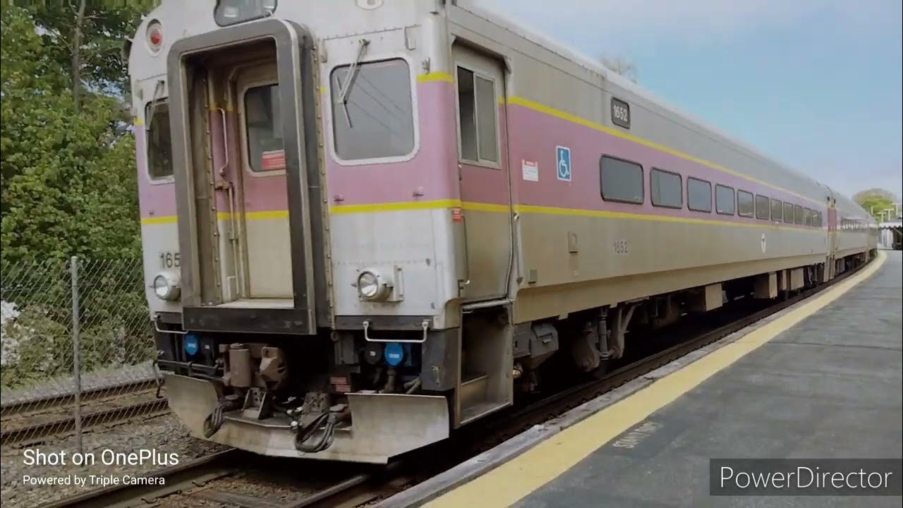 241 MBTA commuter rail trains meet up in swampscott 145 p.m. YouTube