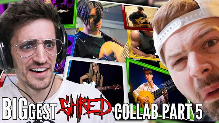 I was NOT prepared for *the biggest shred collab i...