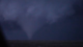 Eerie EF-2 Tornado Strikes at Night - March 13, 2024