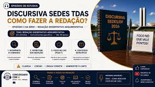 SEDES DF 2026 DISCURSIVE EXAM | TDAS: How to Write an Argumentative Essay