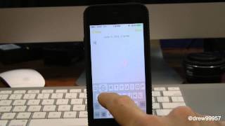 iOS 7 Notes App On iPhone 5 screenshot 5