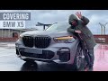 Le nouveau bmw x5 en covering au shop 