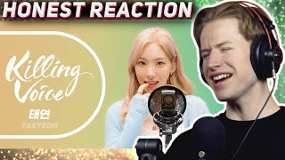 HONEST REACTION to Taeyeon's KILLING VOICE on Dingo Music