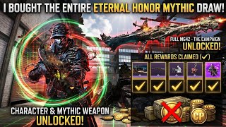 I Bought The Entire Eternal Honor Mythic Draw Mythic Mg42 Unlocked