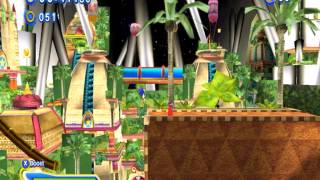 Sonic Generations: Resolution Test