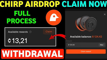 Chirp Kage AirDrop Claim And Withdraw | Chirp Kage Airdrop Withdrawal Now | Chirp Kage Claim