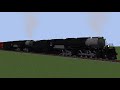 Minecraft Параваз Big Boy 2шт. Обзор мода для IR на длинные составы