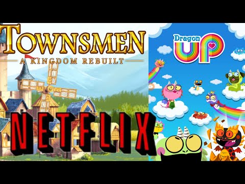 Видео: Townsmen / Dragon Up (Netflix) - Gameplay Trailer Part 1 Android / iOS