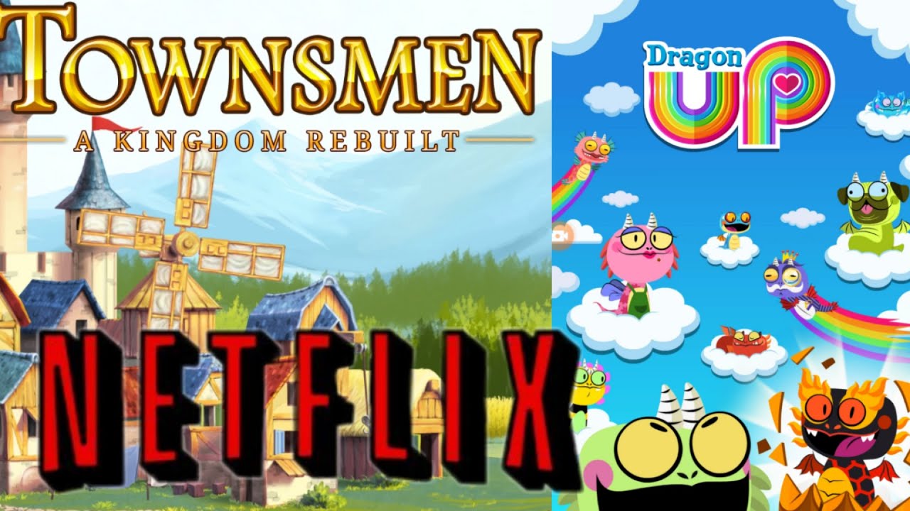 Townsmen / Dragon Up (Netflix) - Gameplay Trailer Part 1 Android / iOS