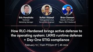 How RLC-Hardened brings active defense to the operating system | CIQ Webinar
