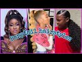 PONYTAIL HAIRSTYLES COMPILATION 2020| half up half down,sleek ponytail