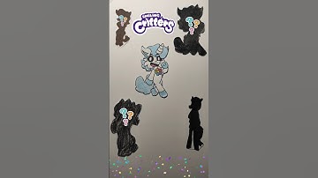 ❤️ Find your SHADOW Craftcorn Paper Craft smiling critters #papercraft #craftycorn #smilingcritters