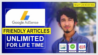 UNLIMITED UNIQUE ARTICLES FOR GOOGLE ADSENSE APPROVAL - GOOGLE ADSENSE APPROVAL 2022 Update